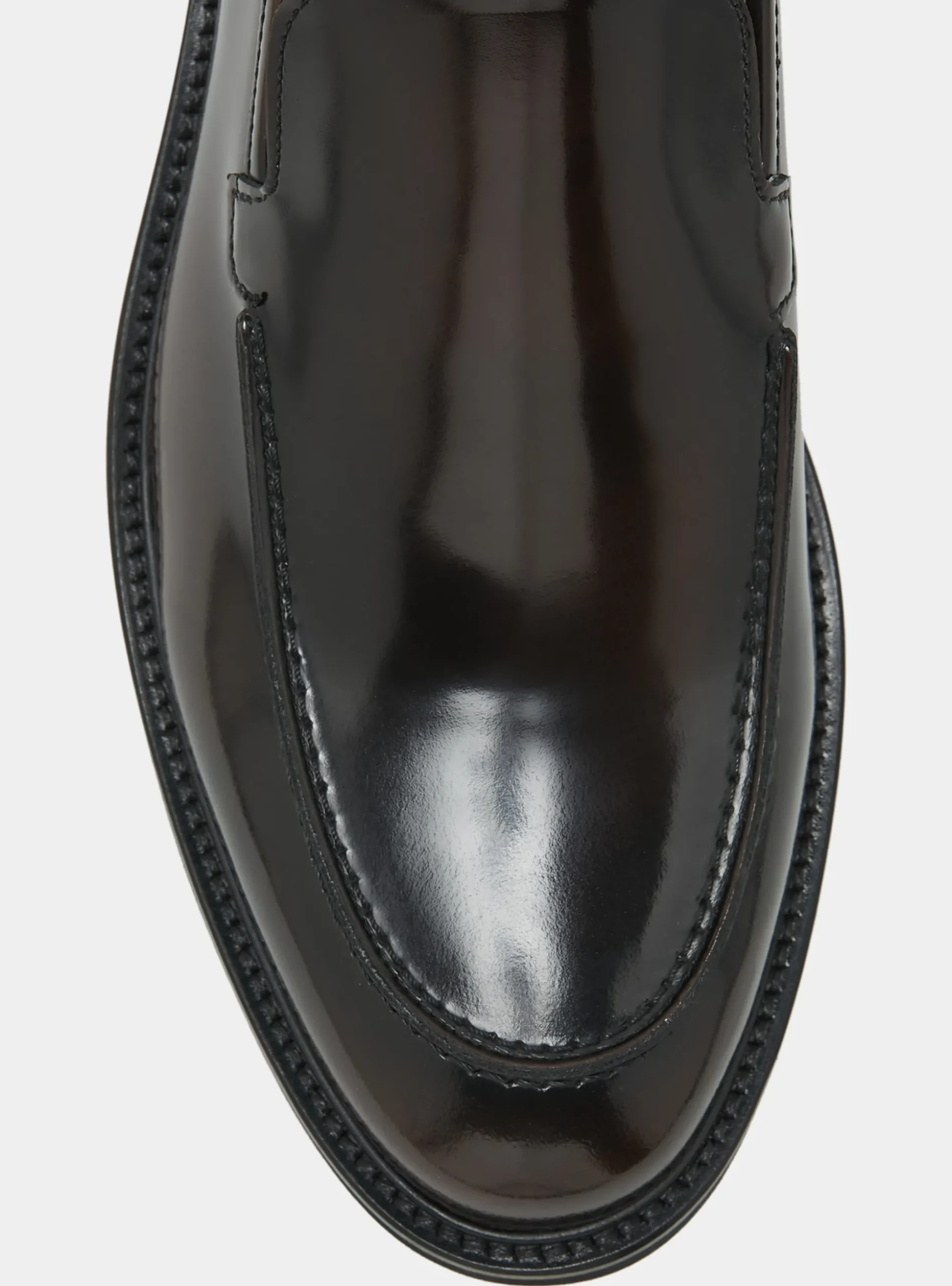 Mocassini in pelle abrasivata suola vibram