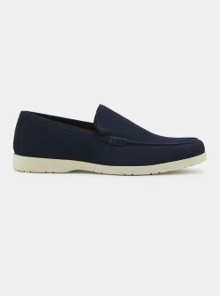Mocassini in suede