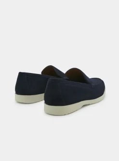 Mocassini in suede