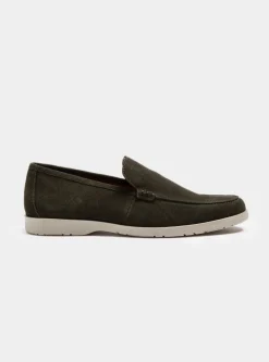 Mocassini in suede