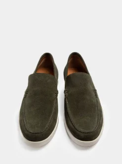 Mocassini in suede