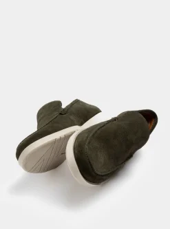 Mocassini in suede