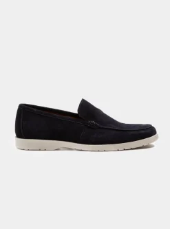 Mocassini in suede