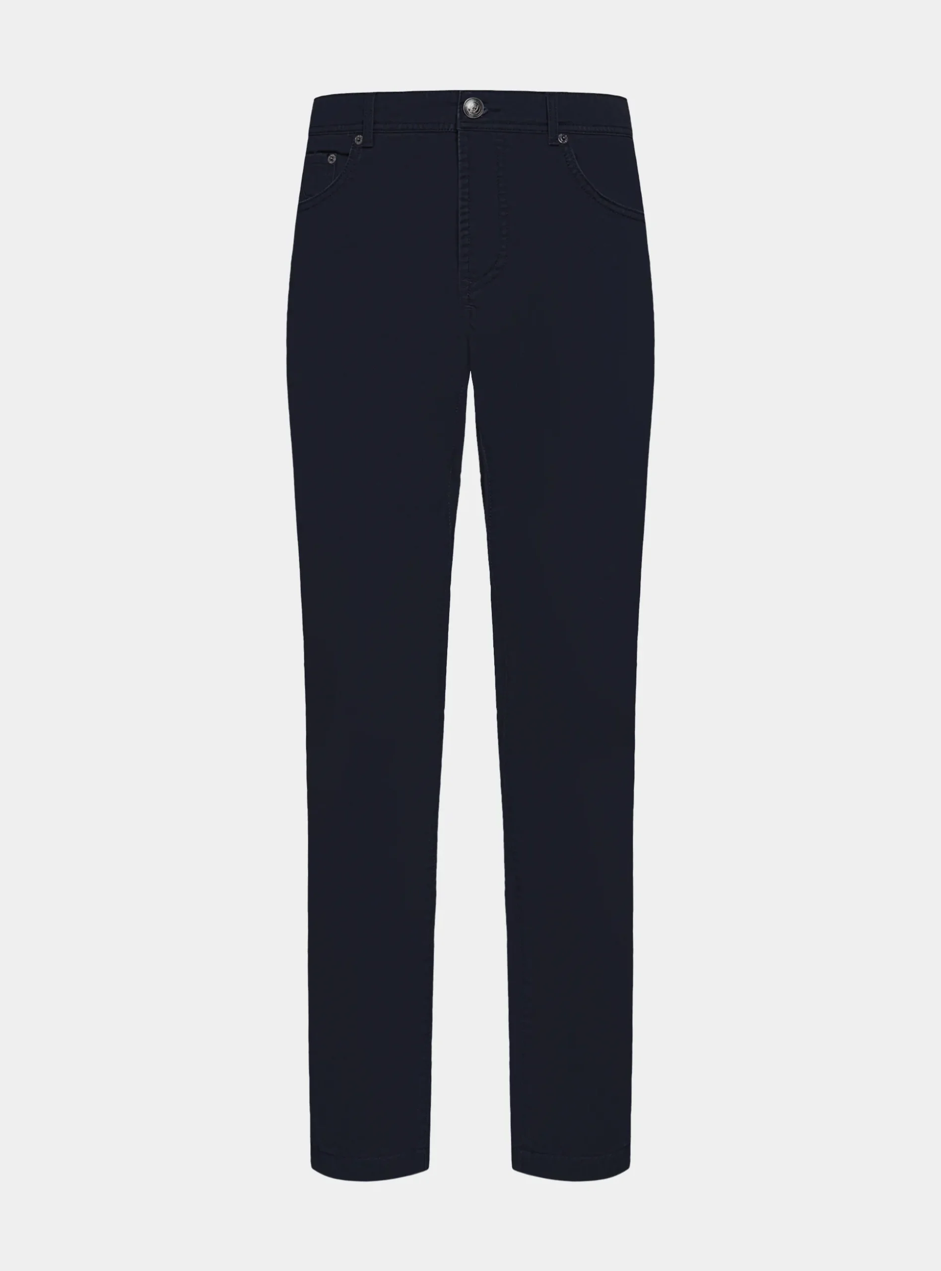 Pantaloni 5 tasche in twill di cotone