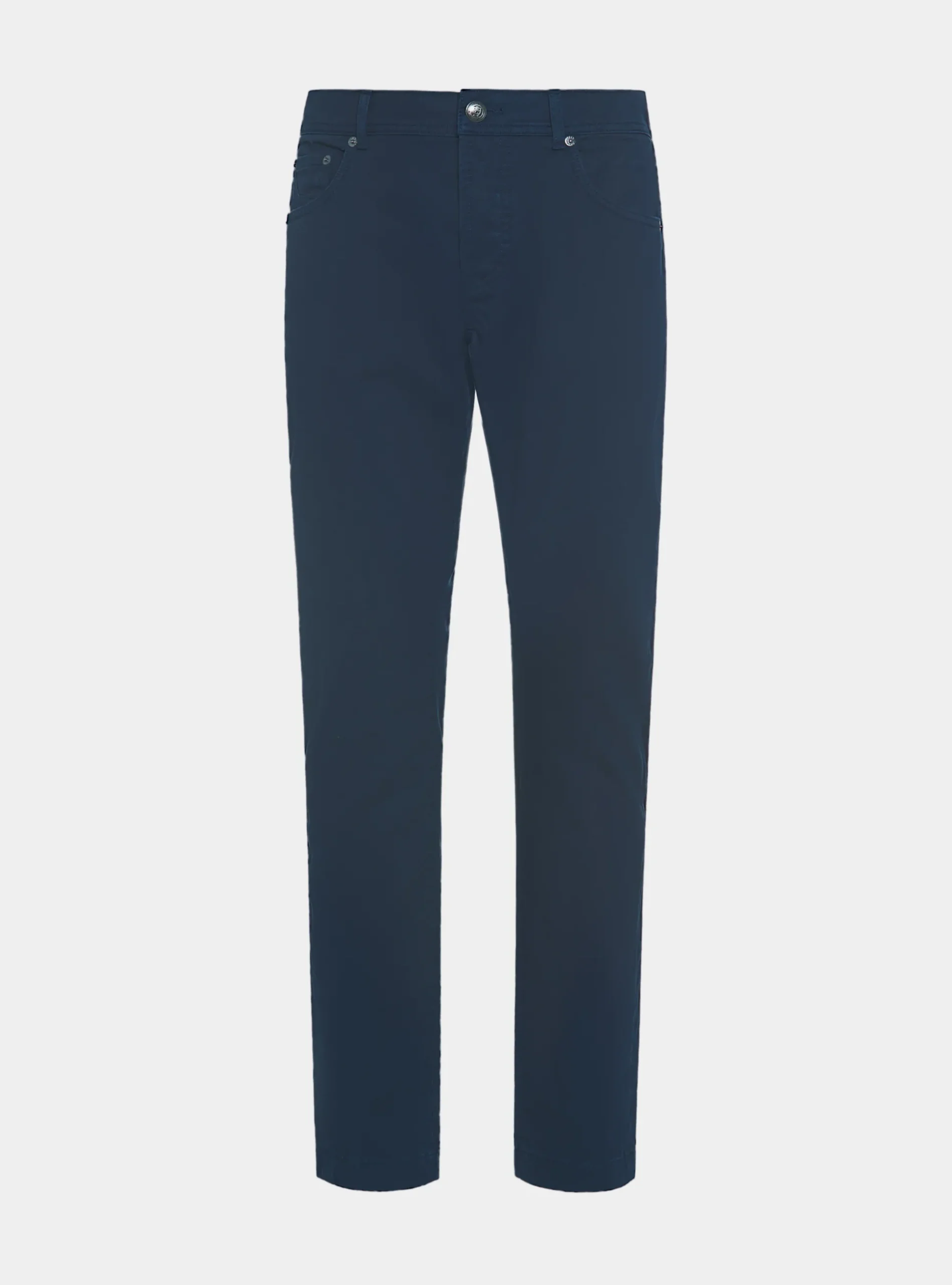 Pantaloni 5 tasche in twill di cotone