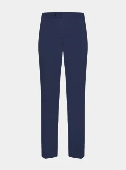 Pantaloni abito in cotone armaturato