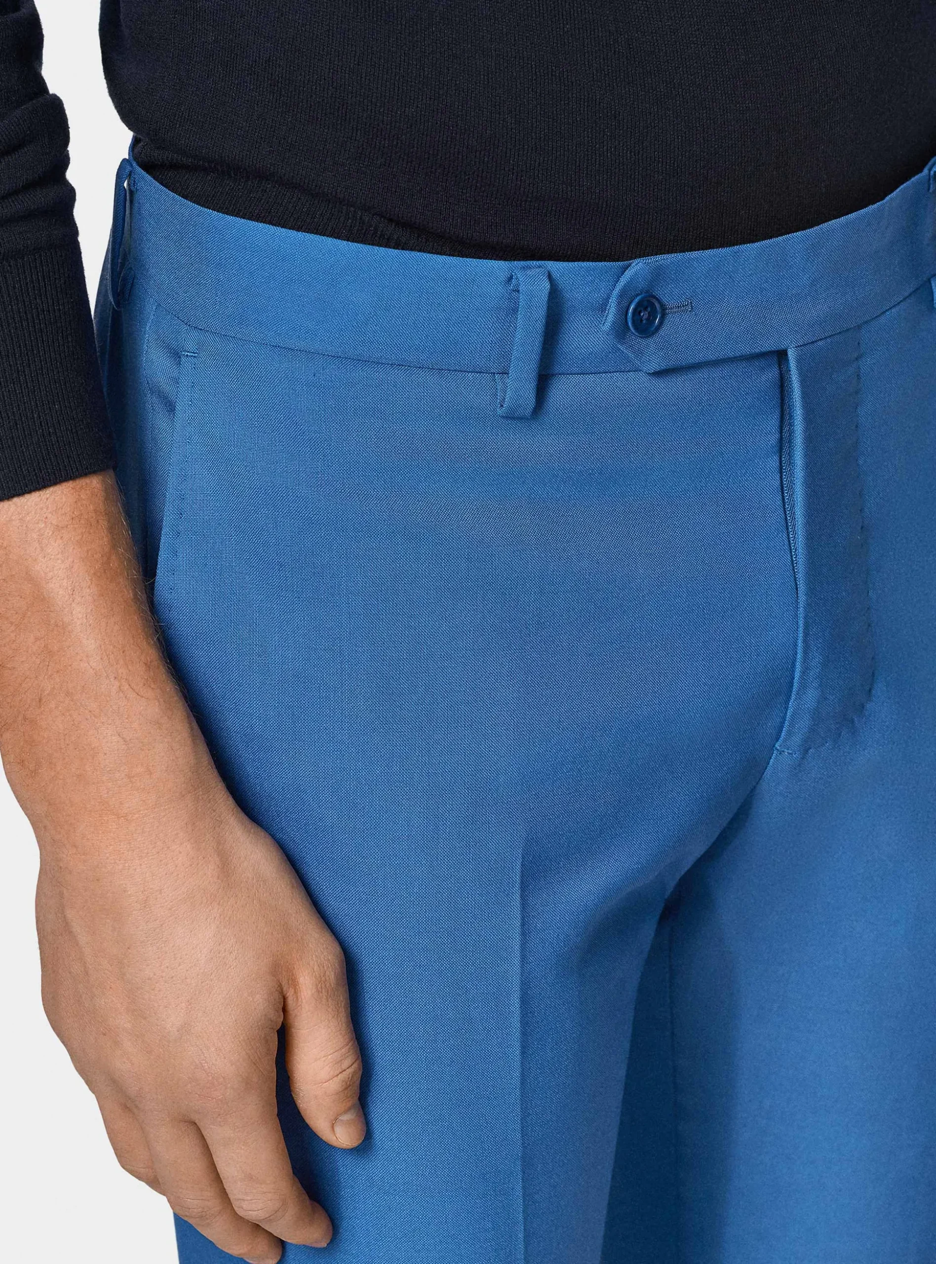 Pantaloni abito in pura lana Vitale Barberis Canonico