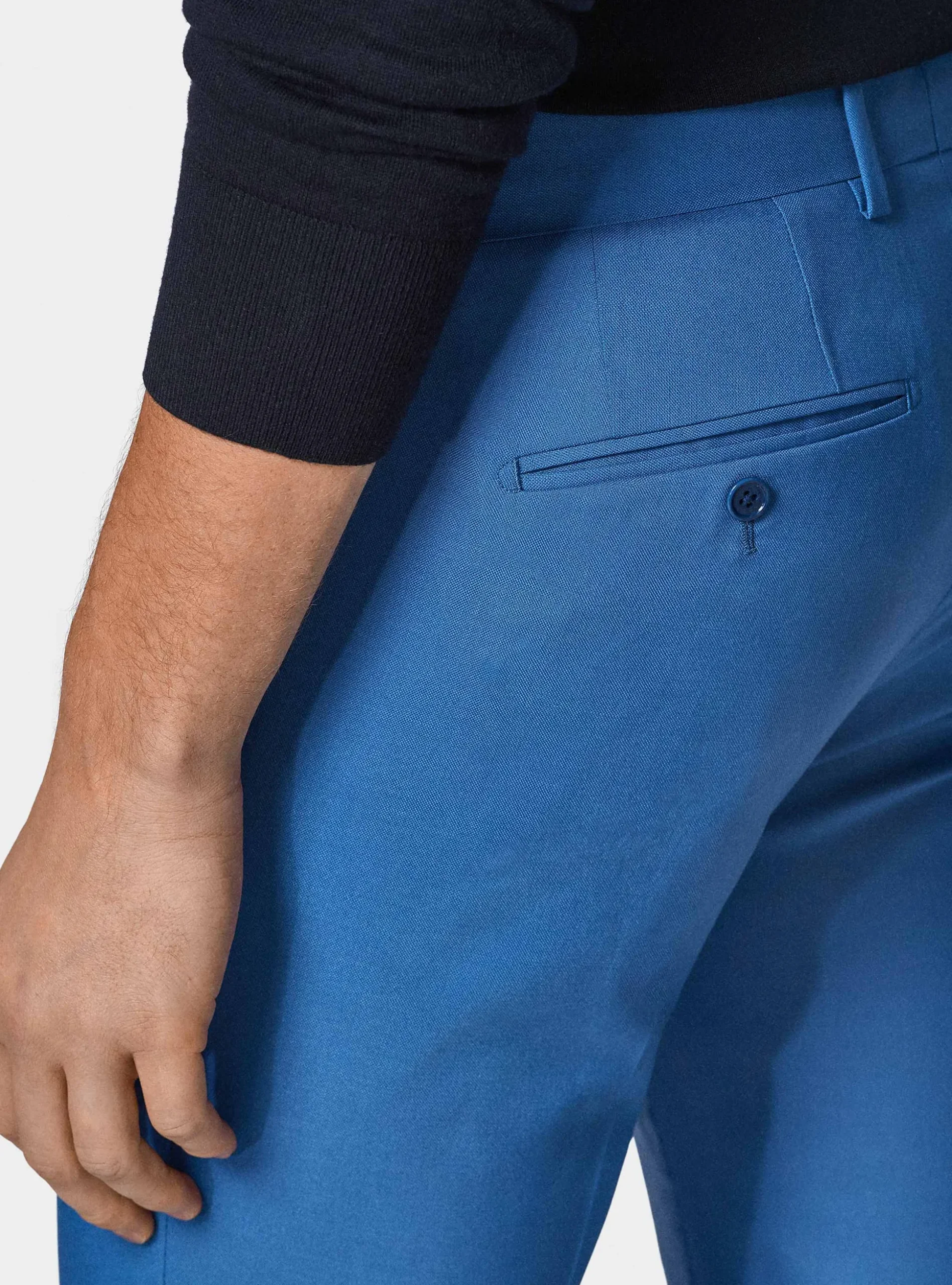 Pantaloni abito in pura lana Vitale Barberis Canonico