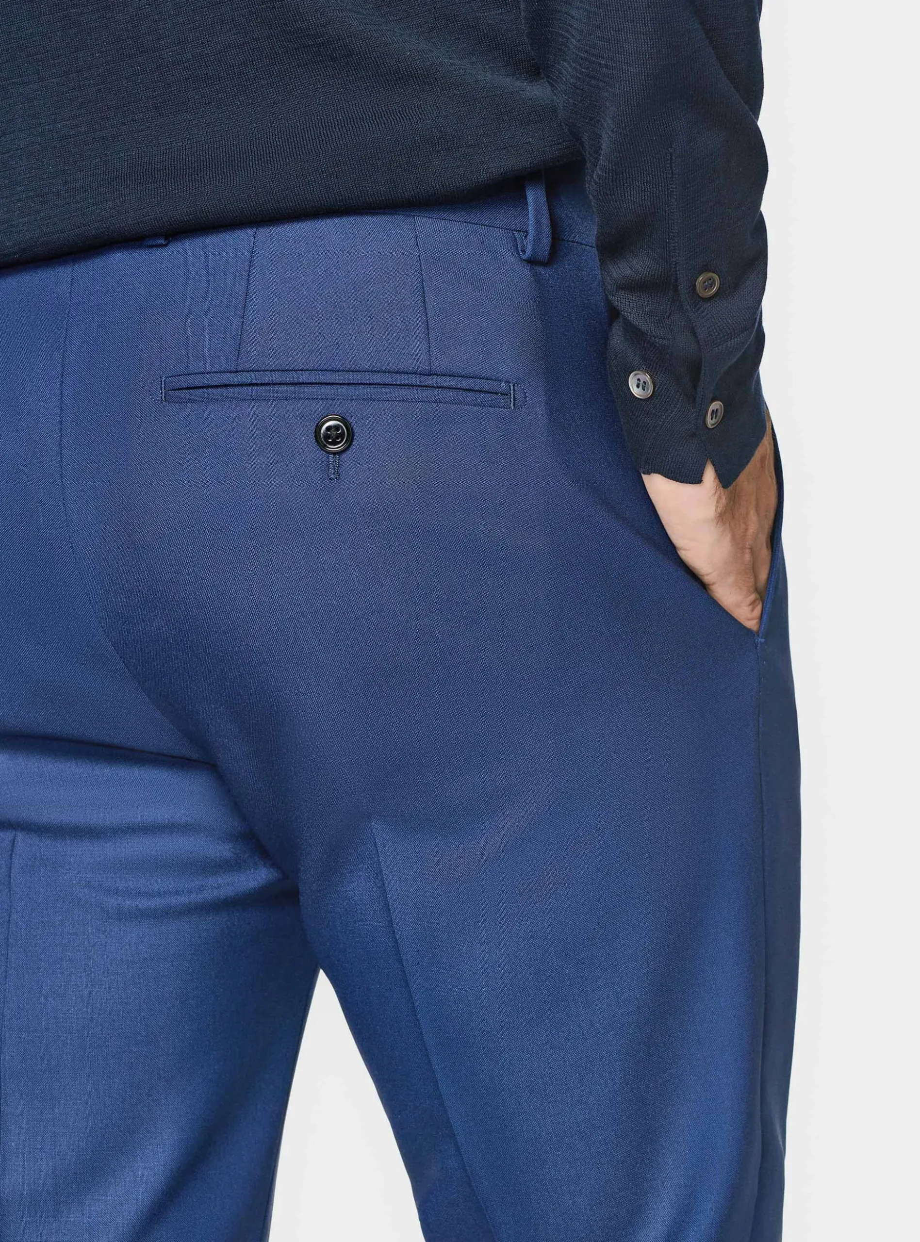 Pantaloni abito in pura lana Vitale Barberis Canonico