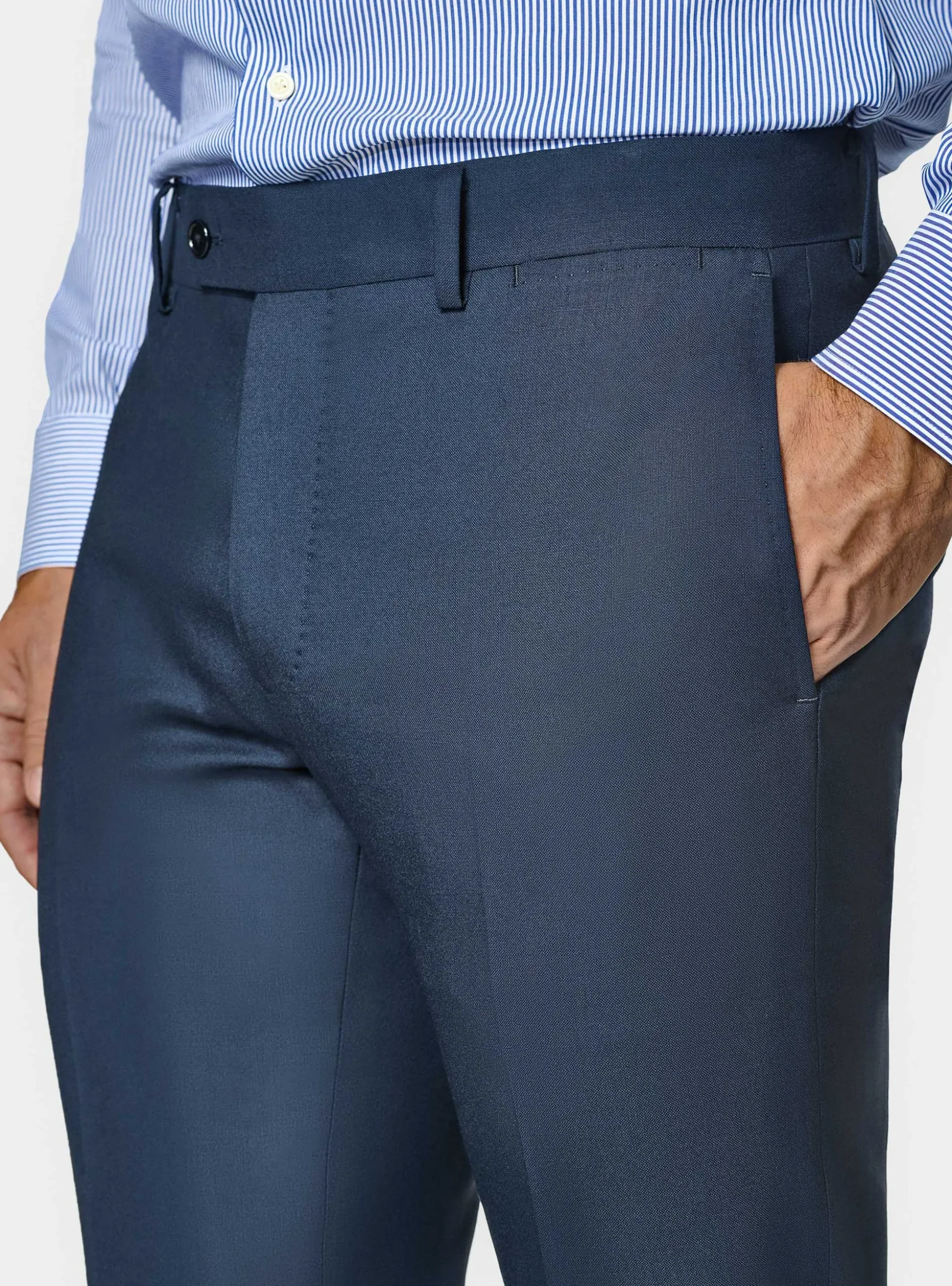 Pantaloni abito in pura lana Vitale Barberis Canonico
