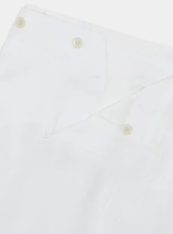 Pantaloni abito in puro lino