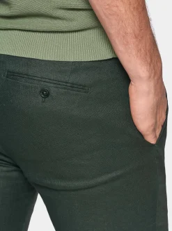 Pantaloni abito in puro lino