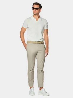 Pantaloni chino in twill leggero