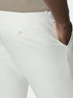Pantaloni chino in twill leggero