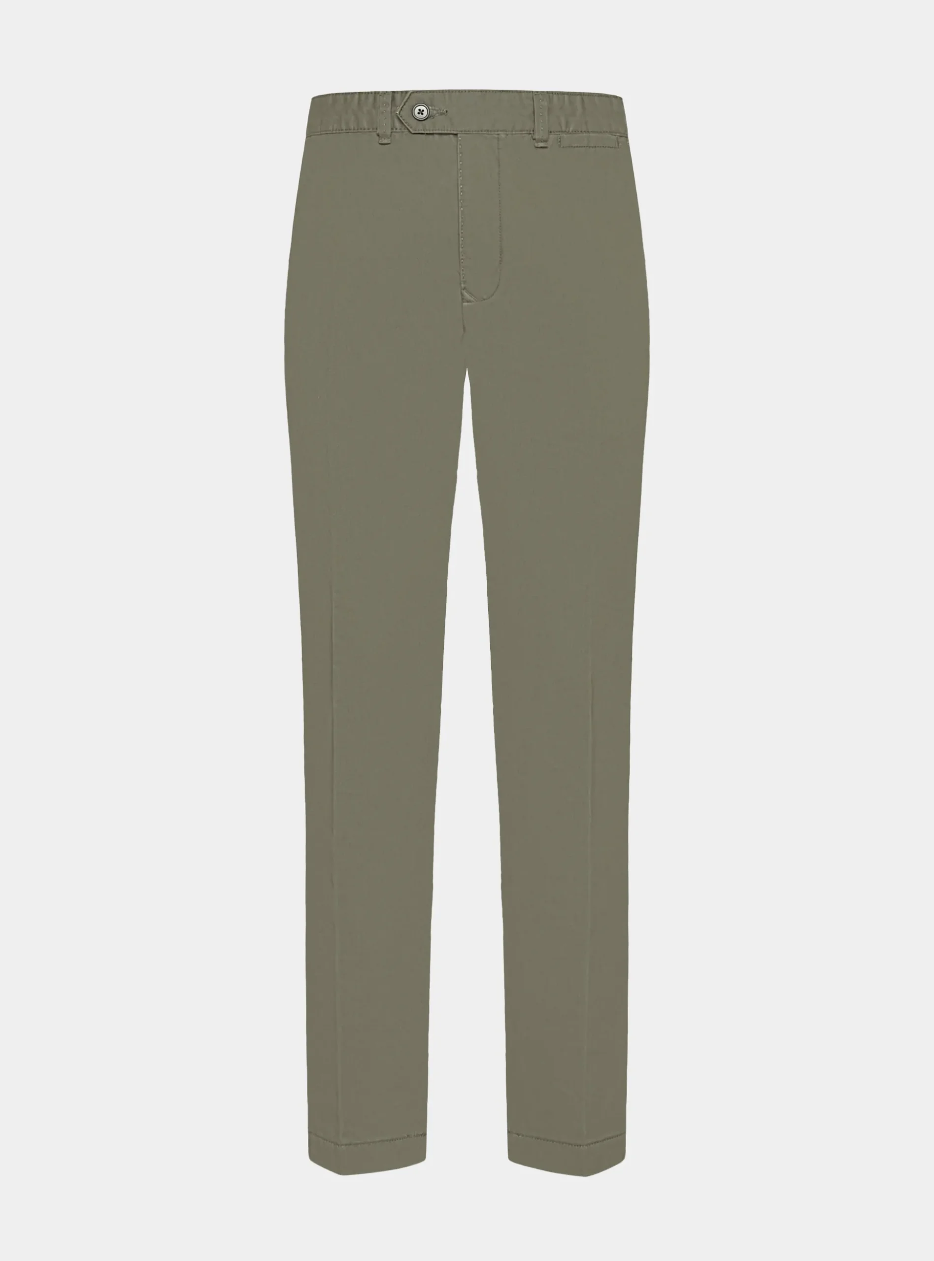 Pantaloni chino slim fit in cotone twill