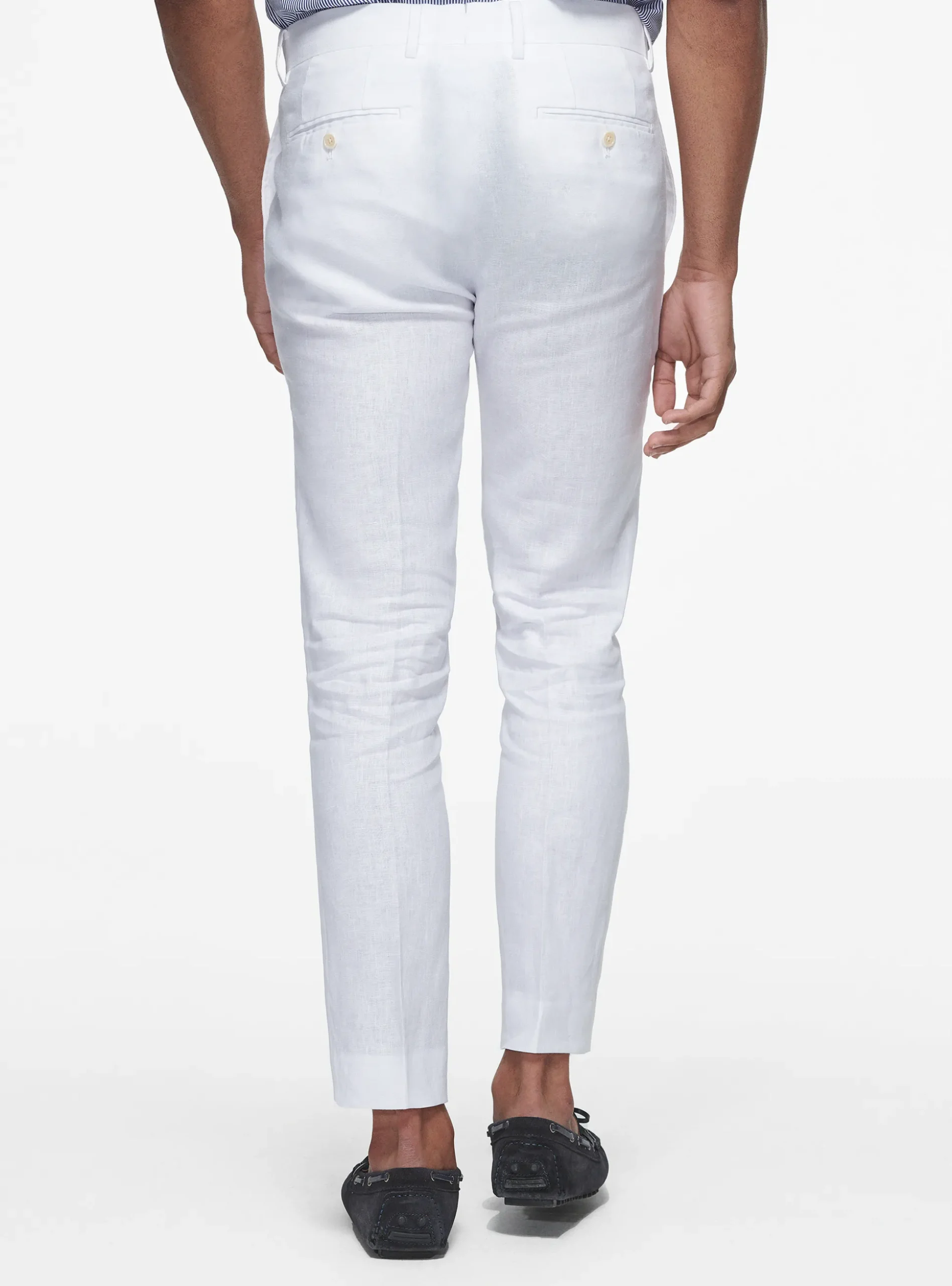 Pantaloni in puro lino