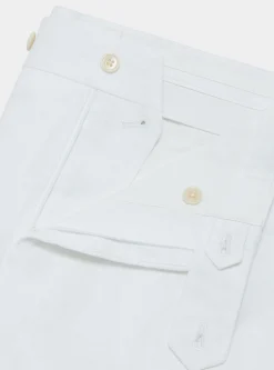 Pantaloni in puro lino