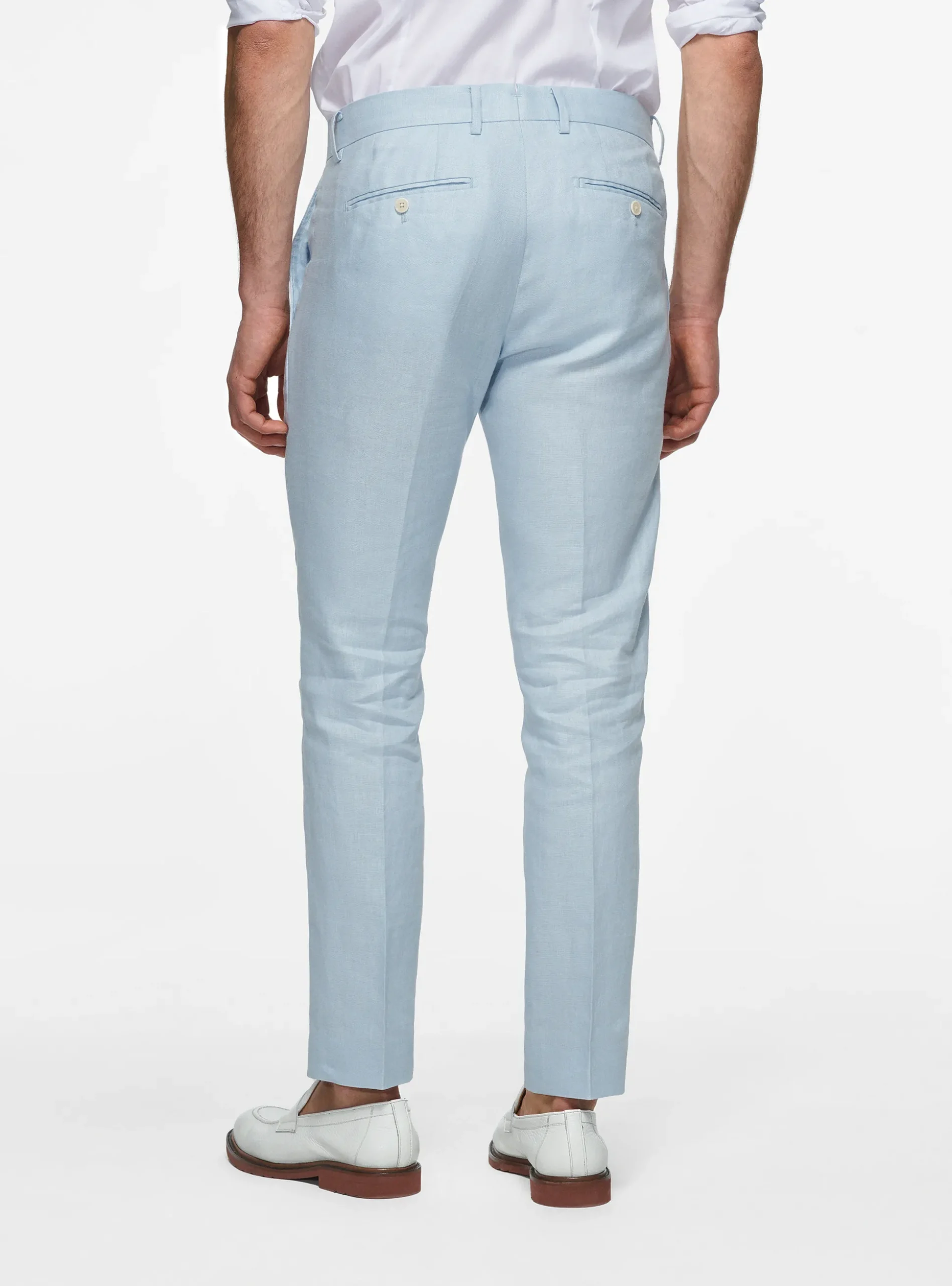 Pantaloni in puro lino