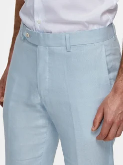 Pantaloni in puro lino