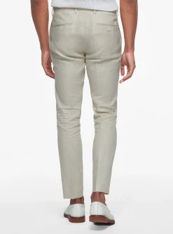 Pantaloni in puro lino
