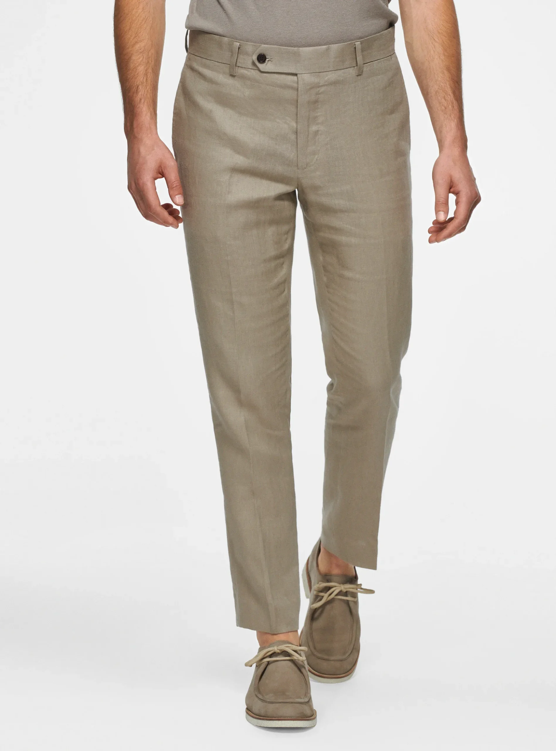 Pantaloni in puro lino