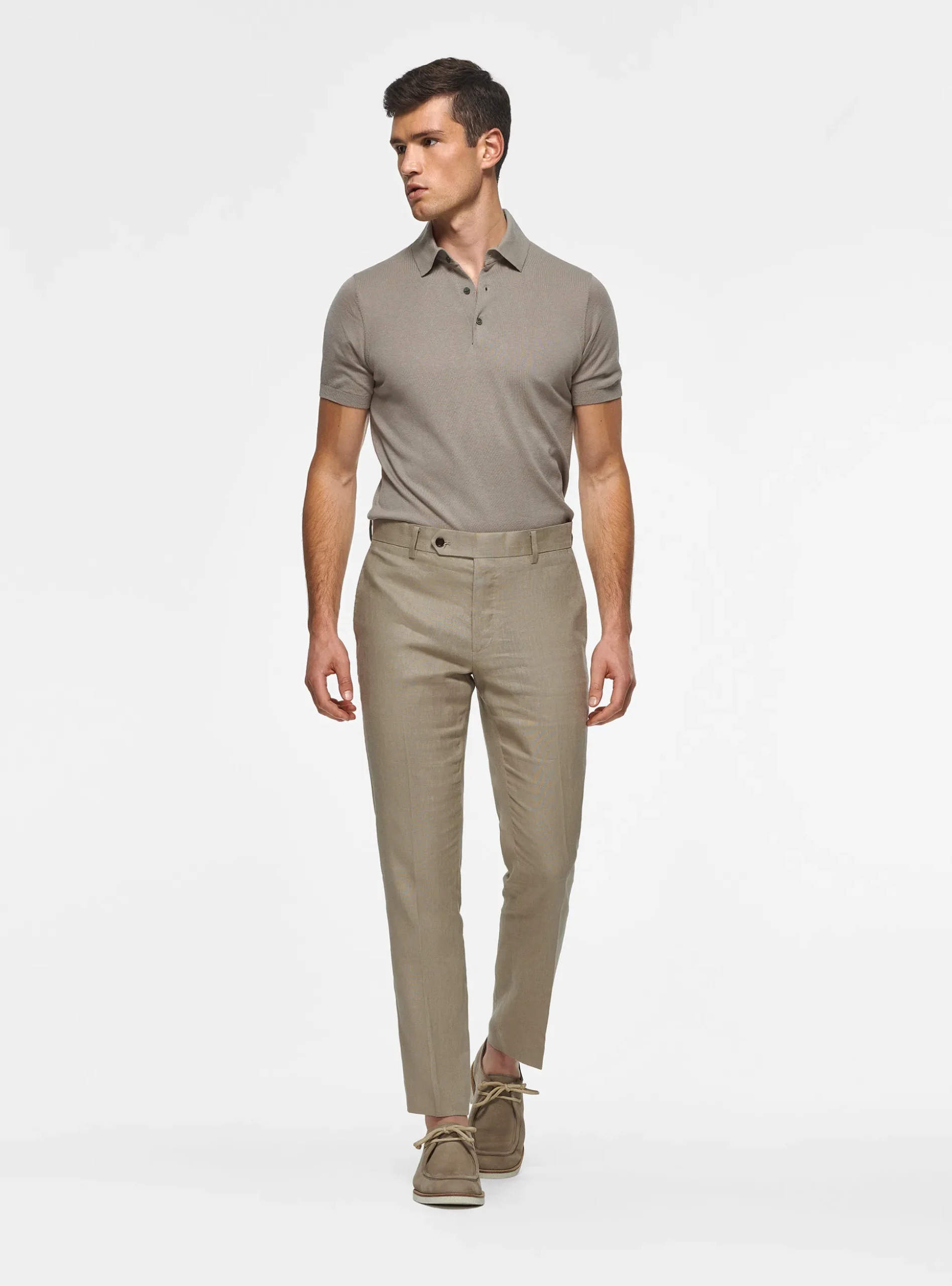 Pantaloni in puro lino