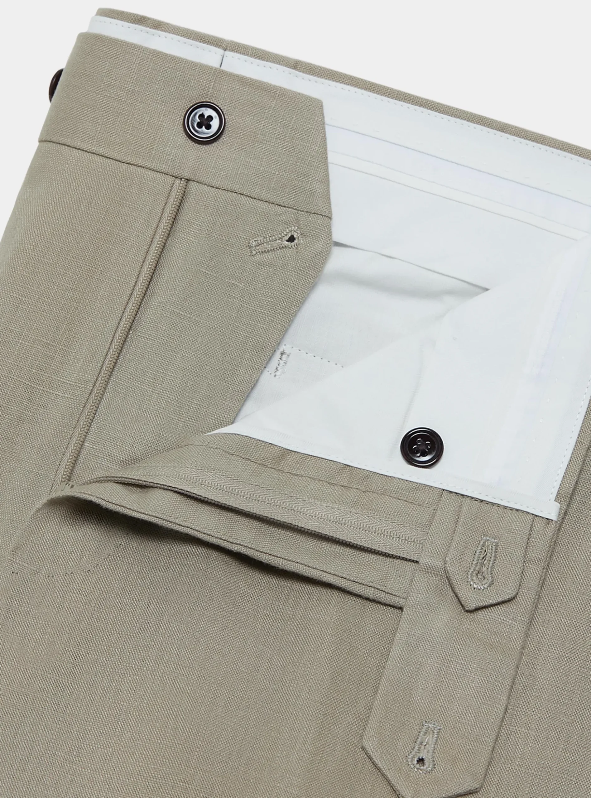 Pantaloni in puro lino