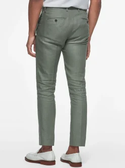 Pantaloni in puro lino