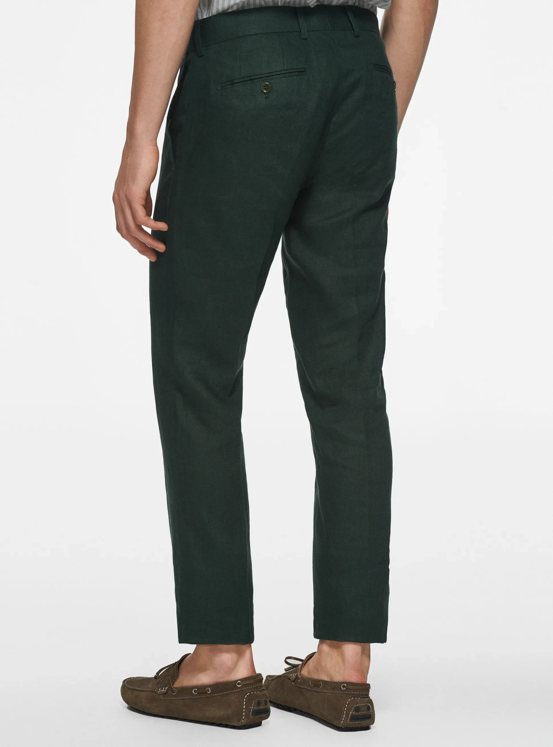 Pantaloni in puro lino