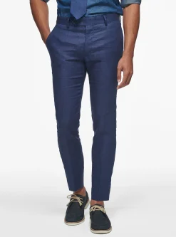 Pantaloni in puro lino