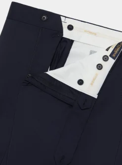 Pantaloni per abito in pura lana superfine 110's Reda