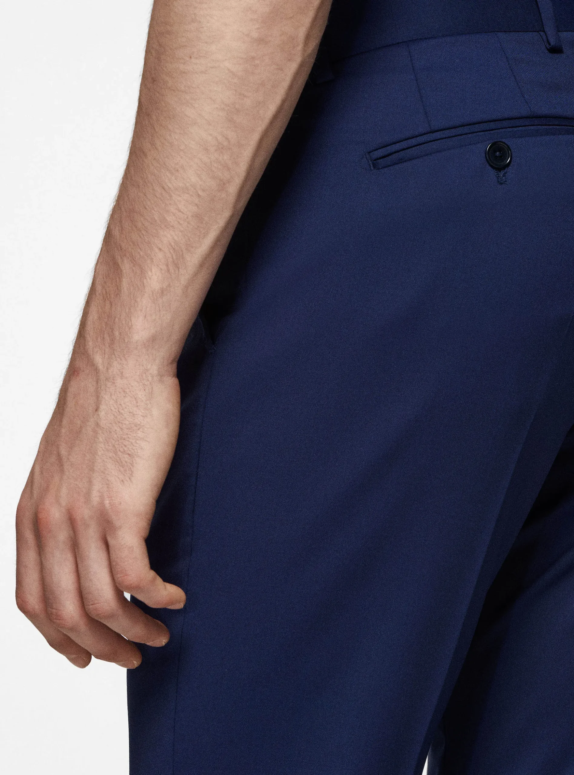 Pantaloni per abito in pura lana superfine 110's Reda