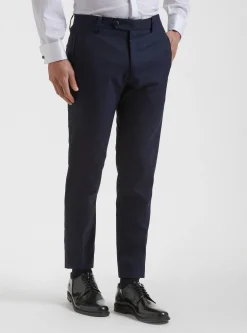 Pantaloni smoking in pura lana Vitale Barberis Canonico