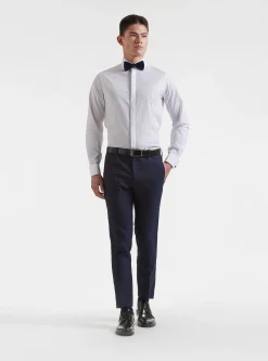 Pantaloni smoking in pura lana Vitale Barberis Canonico