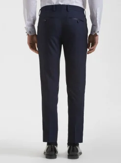 Pantaloni smoking in pura lana Vitale Barberis Canonico