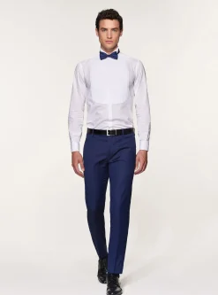 Pantaloni smoking in pura lana superfine 110's Vitale Barberis Canonico
