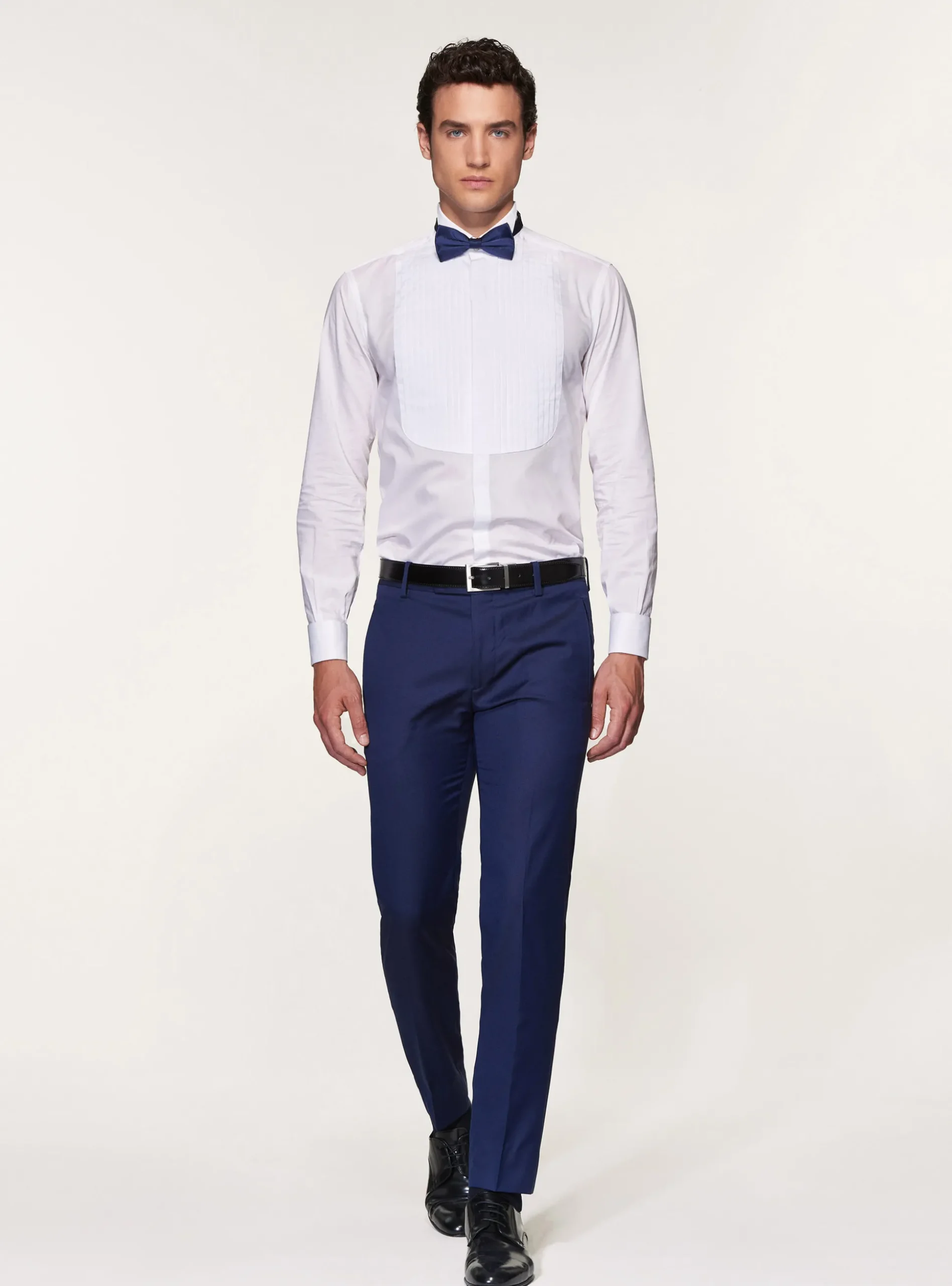 Pantaloni smoking in pura lana superfine 110's Vitale Barberis Canonico