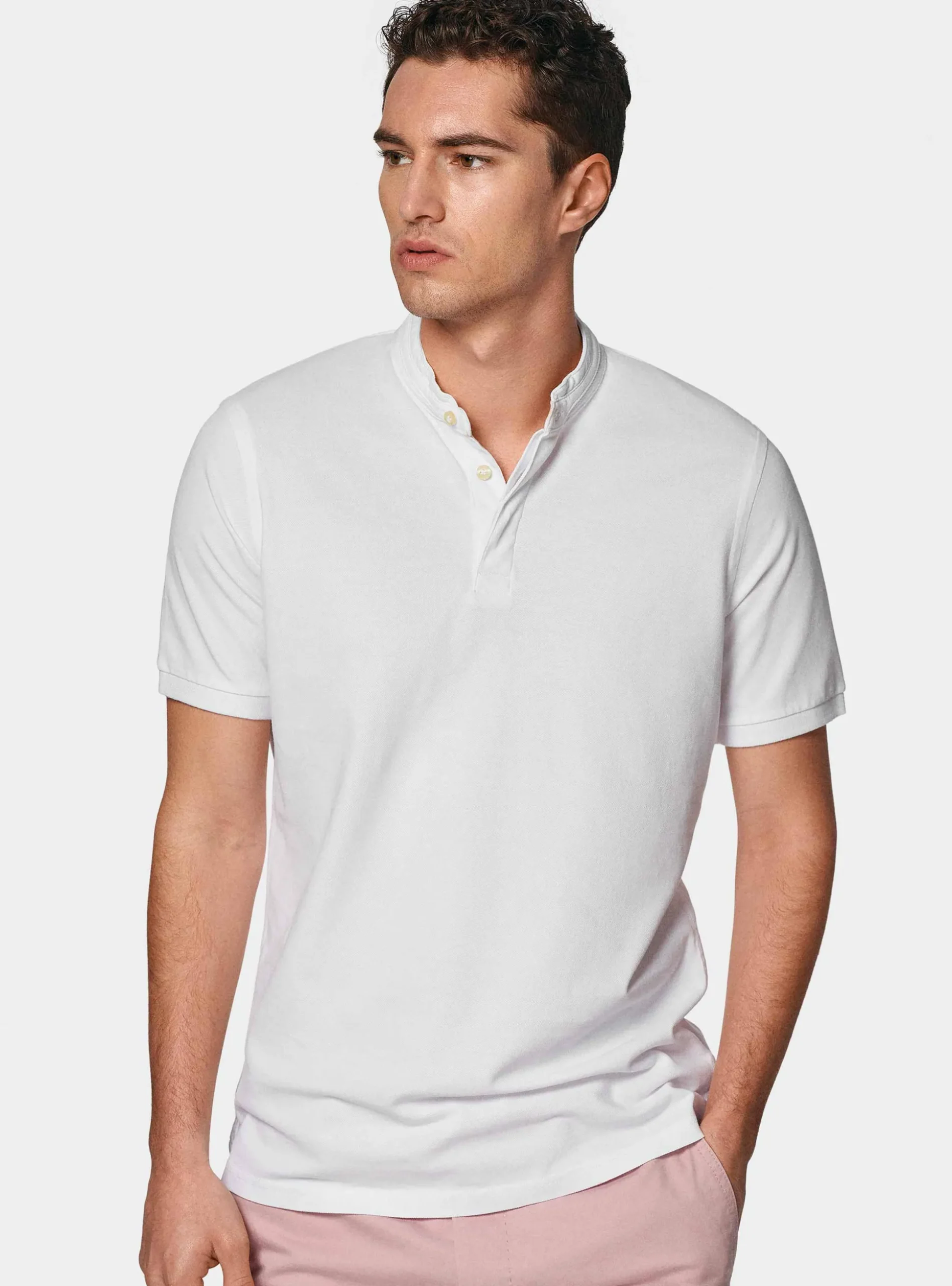 Polo coreana in piquet