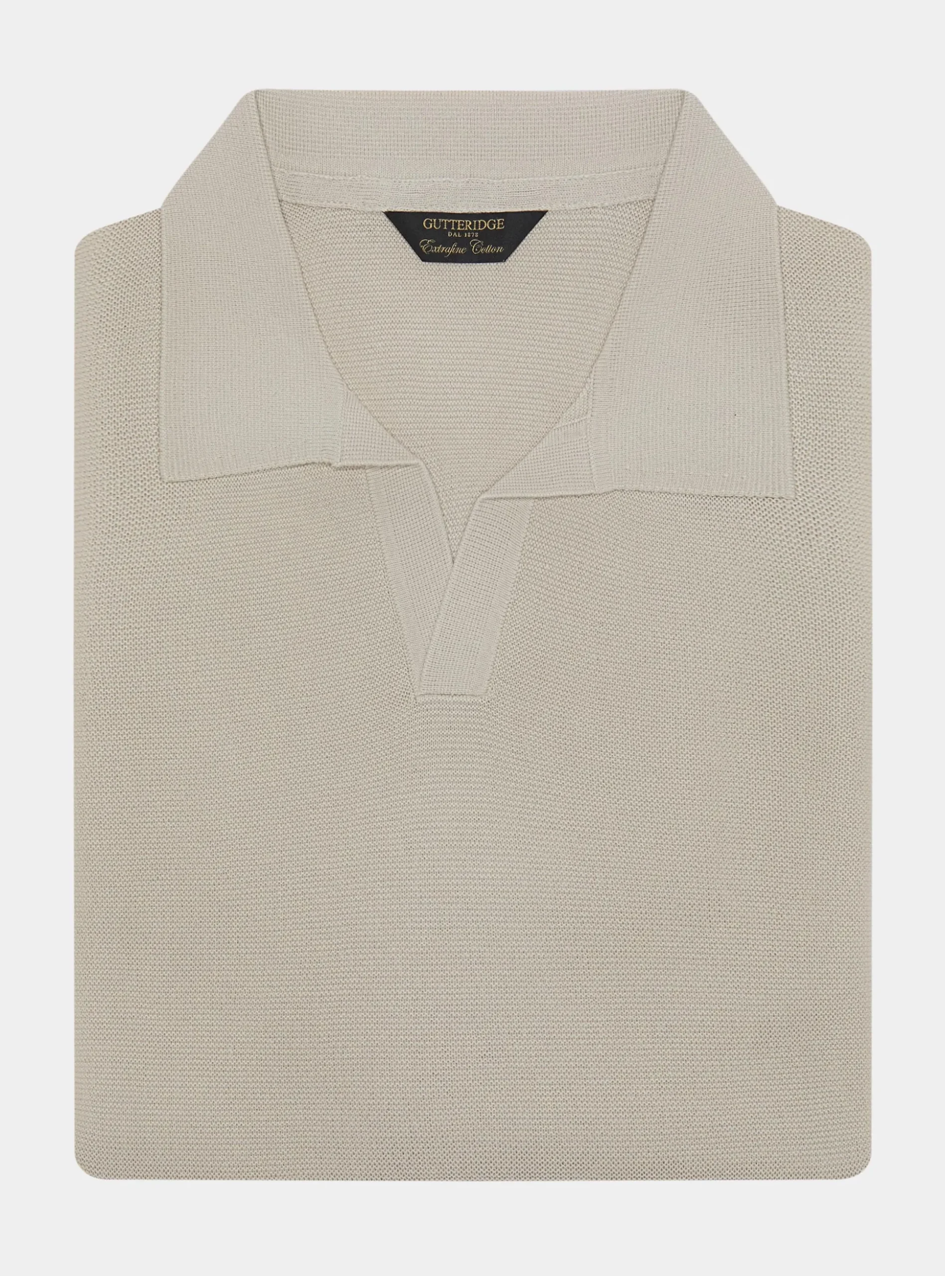Polo in maglia links in cotone extrafine