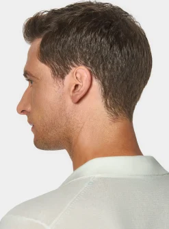 Polo in maglia links in cotone extrafine