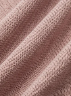 Polo in maglia senza bottoni in cotone extrafine