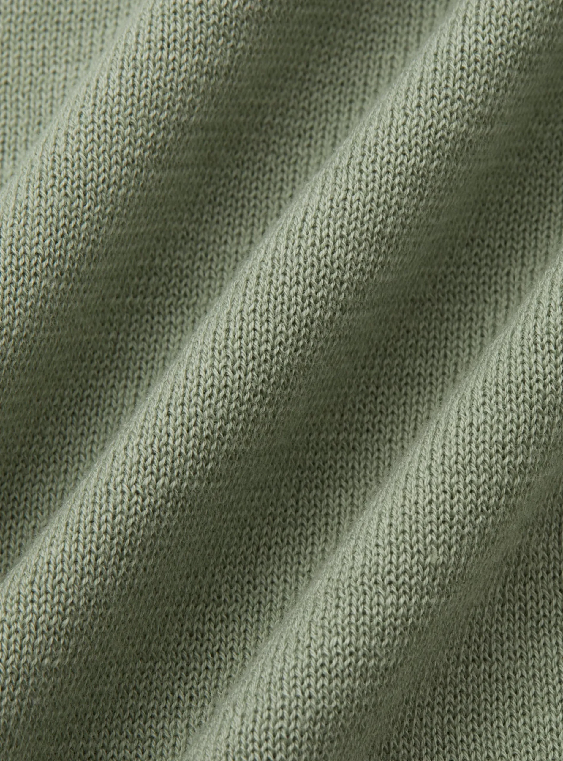 Polo in maglia senza bottoni in cotone extrafine