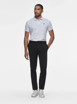 Polo in piquet con ricamo