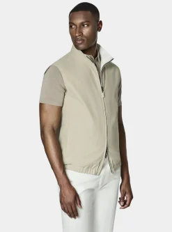 Smanicato reversibile in misto cotone