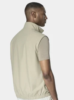 Smanicato reversibile in misto cotone