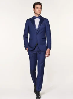 Smoking basalto in pura lana superfine 110s Vitale Barberis Canonico