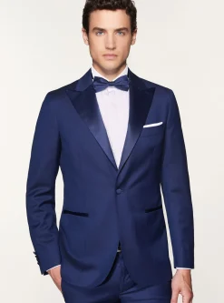 Smoking basalto in pura lana superfine 110s Vitale Barberis Canonico
