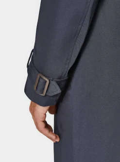 Trench in twill di cotone