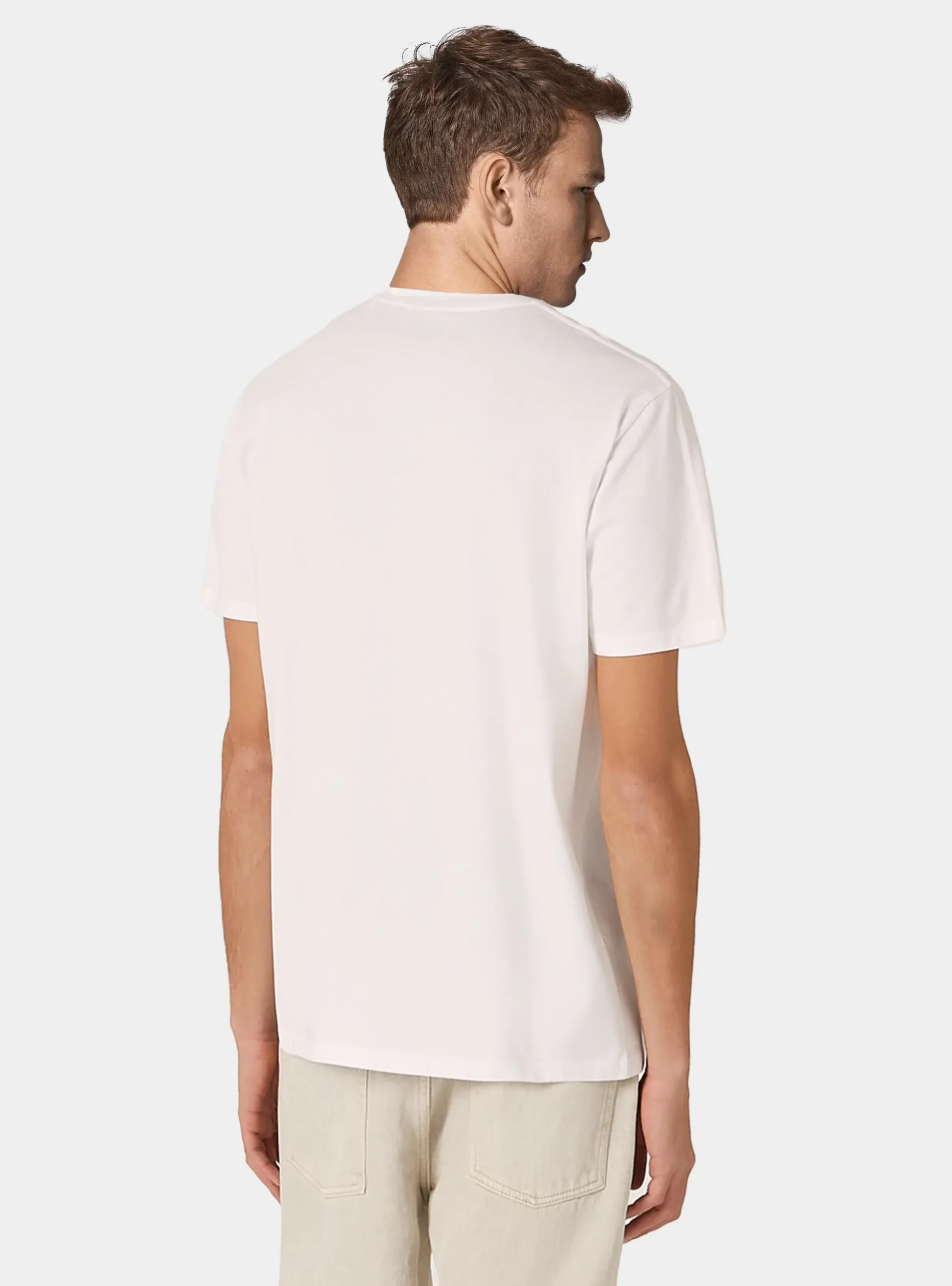 T-shirt in cotone con stampa "j'adore capri"