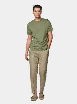 T-shirt mezza manica in cotone Supima
